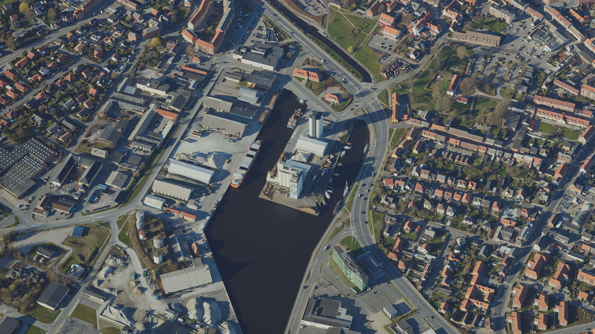 Skraafoto Næstvedhavn